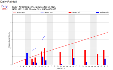 Rainfall Chart