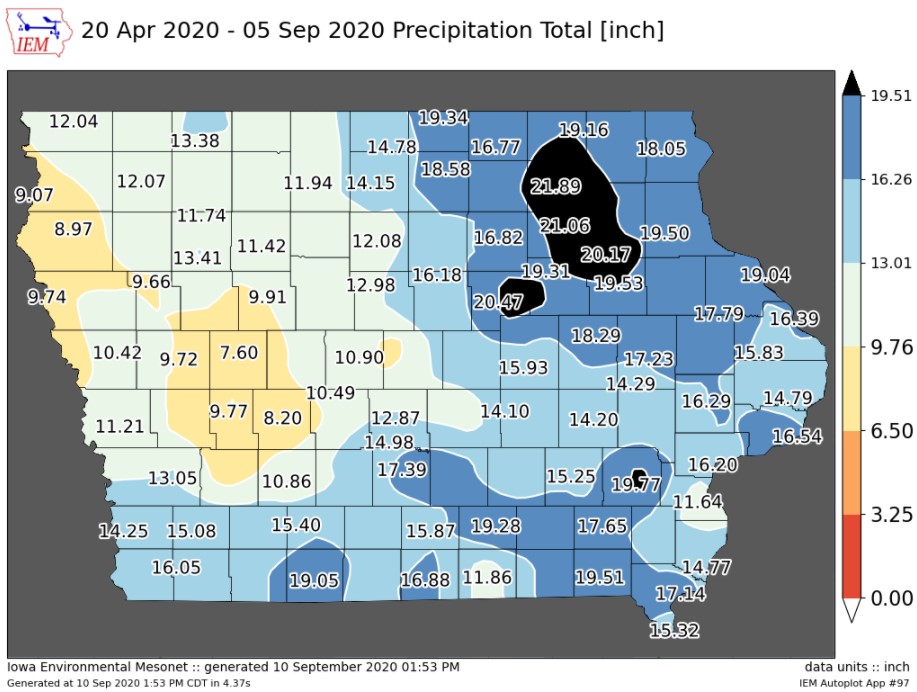 2020 Rainfall