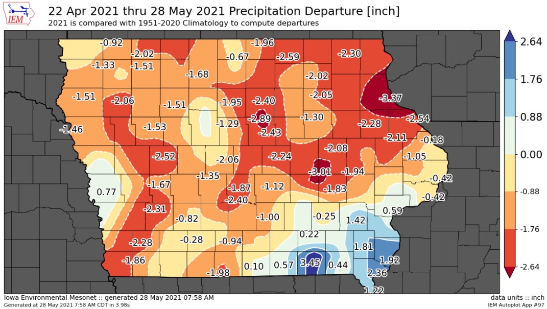 Precip Departure-5/28