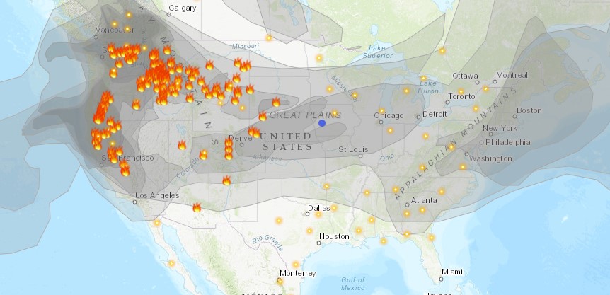 US Smoke Map